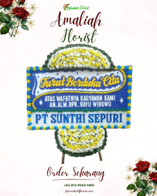 Papan Bunga Duka di Passo